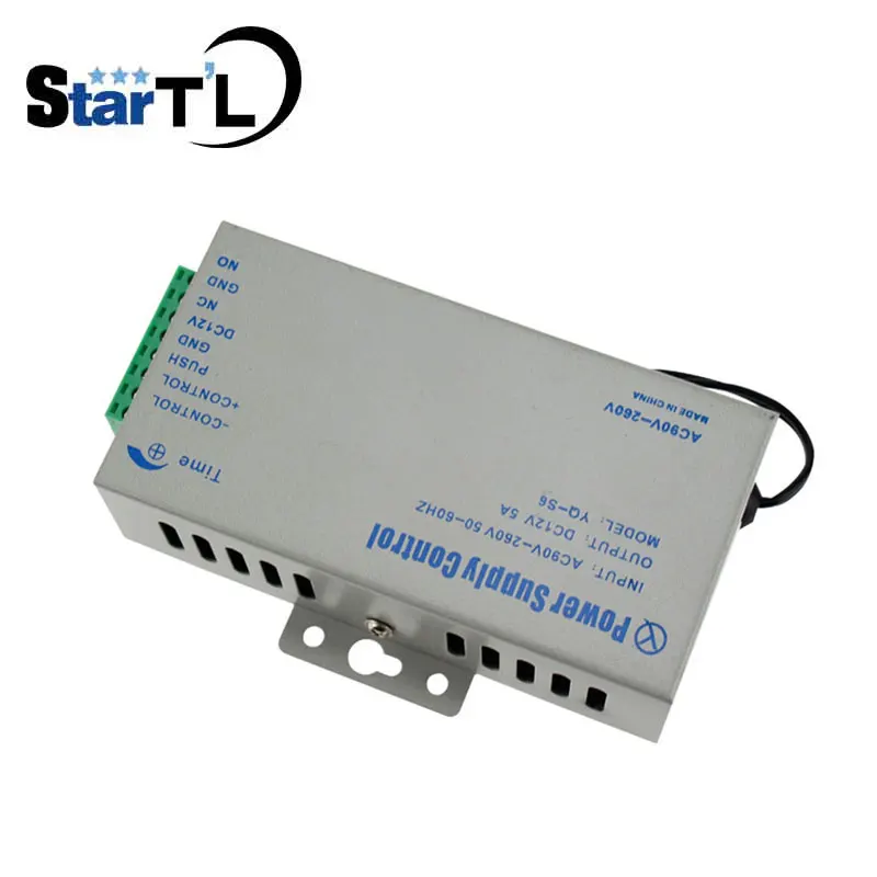 AC90V 260V переключатель питания DC12V 5A источник с контролем доступа для системы