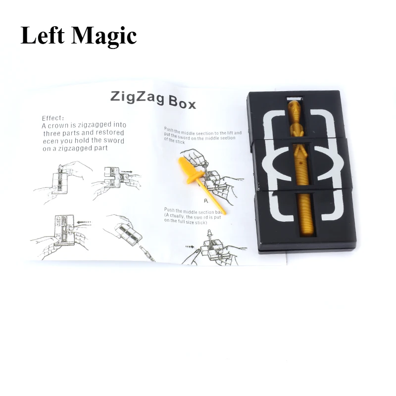 Zig Zag Mummy Magic Tricks Magic Kit,Close Up Magic Amazing Tricks Party Tricks 