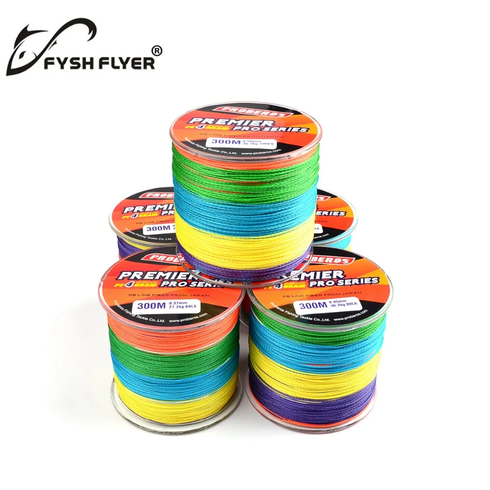 Рыболовная плетеная леска 4 нити 300 м 6 100 фунтов 0 1 мм|4 strands|fishing linebraided fishing line |