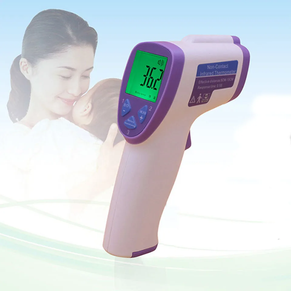 Детский бесконтактный термометр инфракрасный для тела медицинская Клиническая температура лба для детей цифровой термометр для младенцев