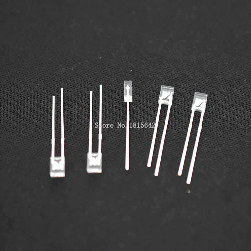 

100PCS/LOT 2X3X4 Square LED Transparent White light-emitting diode 2*3*4mm LED Diode Water Clear White