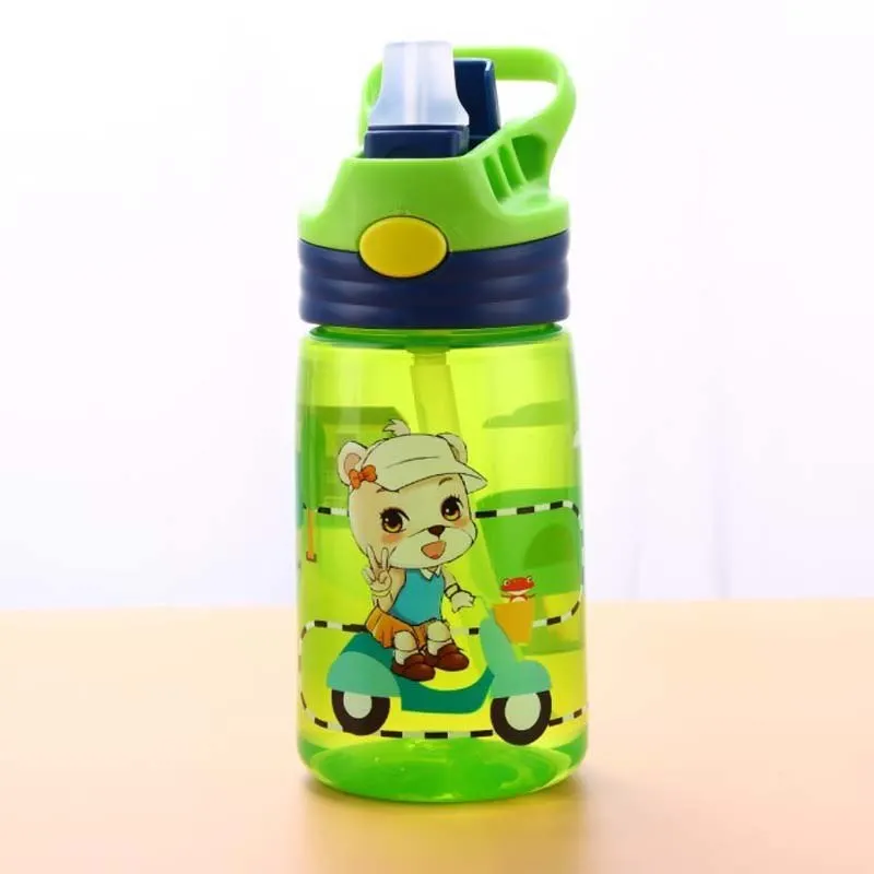 Портативная детская бутылка для воды чайник мультфильм собака медведь животное посуда для напитков детские бутылки для воды бутылочка для кормления