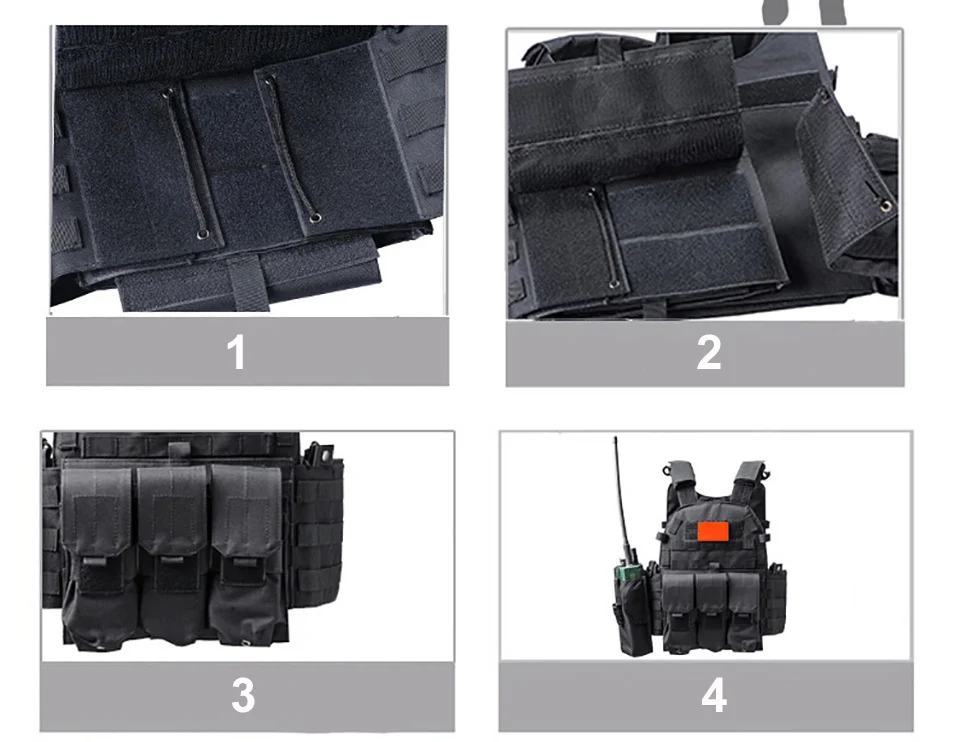 Военный тактический жилет страйкбол уличный жилет для охоты мужской модульный жилет облегченная модульная система переноски снаряжения штурмовой пластины Перевозчик с гидратационным карманом