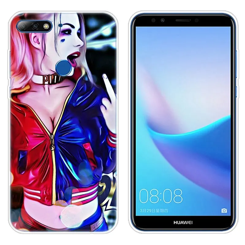 Силиконовый чехол для Huawei Mate 10 20 Lite Pro Y7 Y9 Prime 2019 Y5 Y6 2018 2017|Бамперы| |