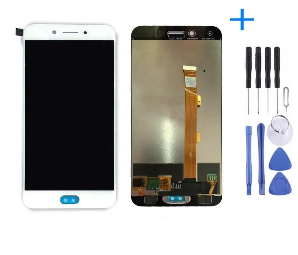 

Mobile phone LCD display replacement for OPPO A77 LCD Digitizer touch screen complete