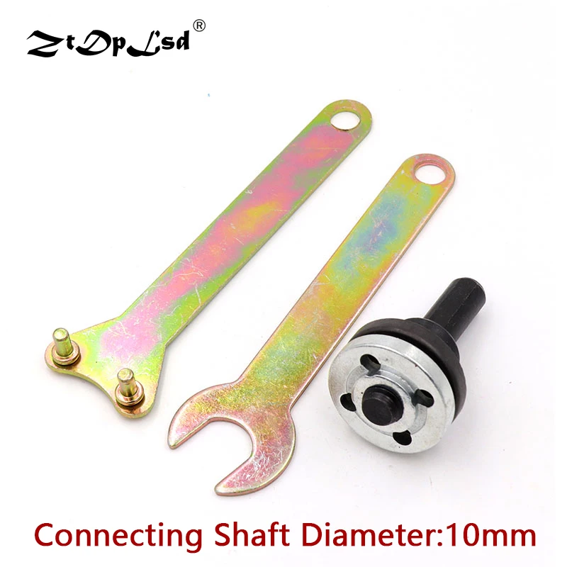 

5Pcs 10mm Electric Drill Conversion Angle Grinder Connecting Rod For Cutting Disc Polishing Wheel Metals Handle Holder Adapter