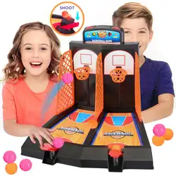Игрушка мини-баскетбол баскетбольная подставка Крытый Открытый родитель-ребенок семья забавная настольная игра Настольный баскетбол