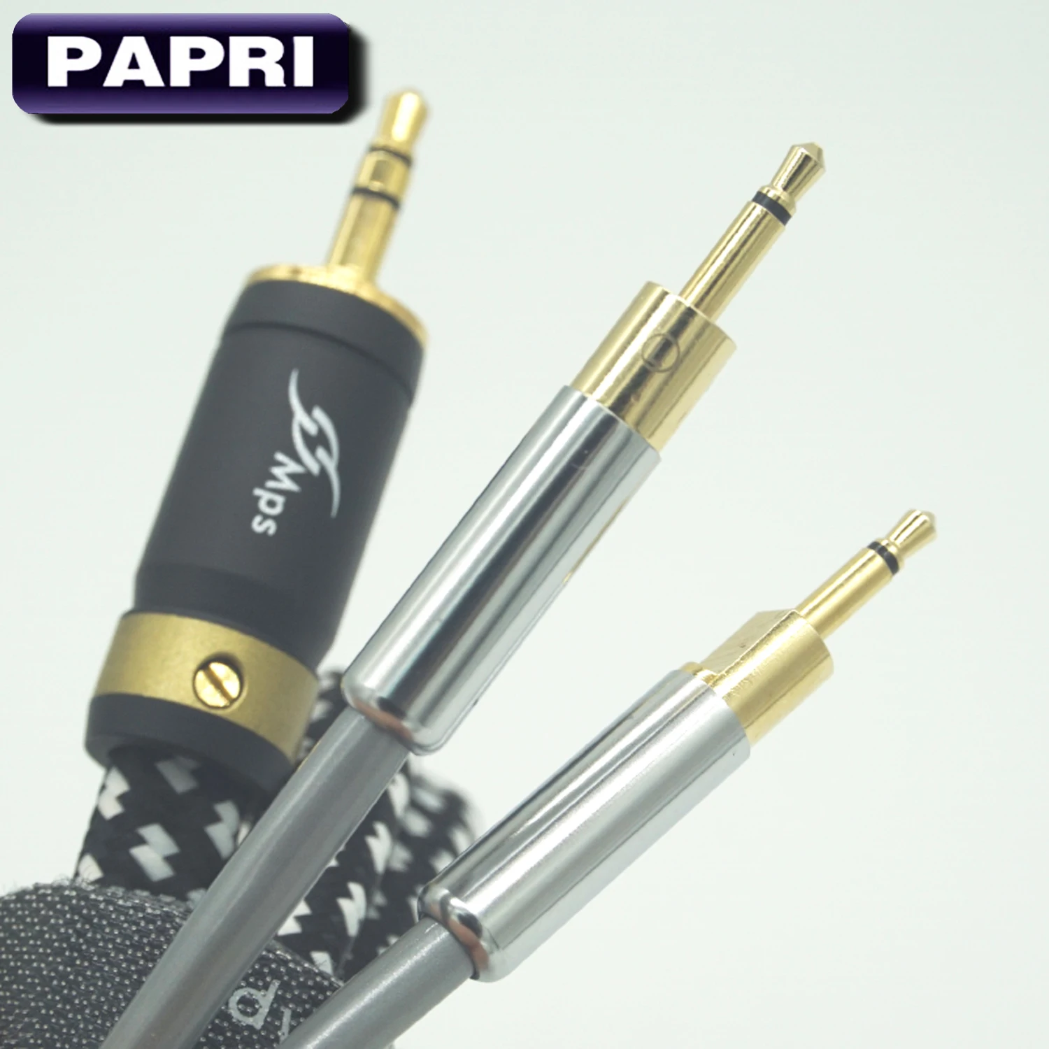 PAPRI MPS X 7700 Upgrade Headphone Cable 5N OCC Audio Wire For HD700 Earphone Headset Cables