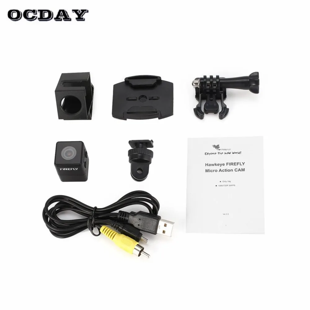 Firefly Micro Action Camera 1080P Mini Recording FPV Cam 160 Wide Angle for 90 100 130 Racing