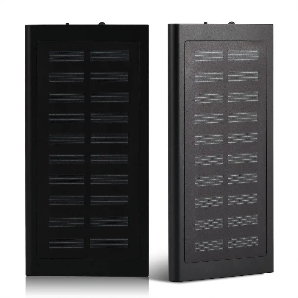 Чехол для внешнего аккумулятора на солнечной батарее+ зарядное устройство с двумя usb-портами