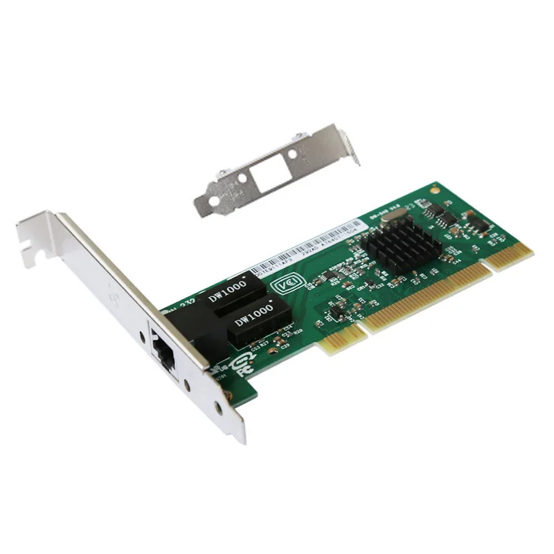 Для 82540 Чипсет 10/100/1000 Мбит/с PCI адаптер Gigabit Ethernet Поддержка PXE