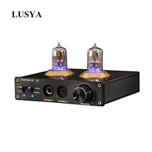 Lusya 6N3 ламповый усилитель для наушников MAX9722 DAC аудио декодер 1300 МВт мощность для 16-600ohm наушников T0654