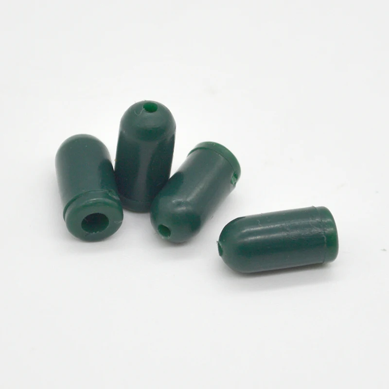 

Carp Fishing Buffer Beads 50pcs/lot Green Soft Rubber Carp Fishing Rig Knot Protector Beads Carp Fishing Accessories
