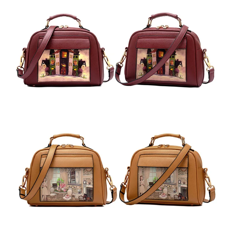 Летящие птицы! Женская кожаная сумка известных брендов, женские сумки-мессенджеры, женская сумка-мешок, высокое качество, женская сумка LS8235fb