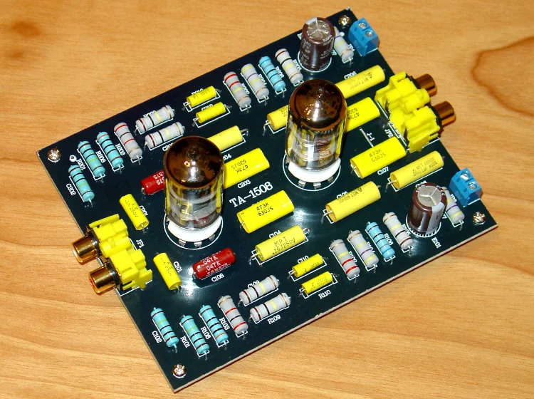 

Refer to the United States Energetically Electronic Tube Card or Open Circuit Head Magnifying Front Board (with 12AX7,12AT7).