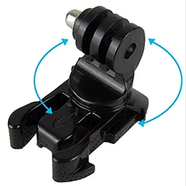 GoPro font b Accessories b font 360 Degree Rotate J Hook Buckle Base Mount Adapter For