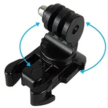 GoPro font b Accessories b font 360 Degree Rotate J Hook Buckle Base Mount Adapter For