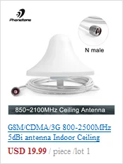 1 шт. N Female to SMA Female Plug RF разъем адаптера типа RF коаксиальный адаптер для внешней или внутренней антенны или усилитель сигнала