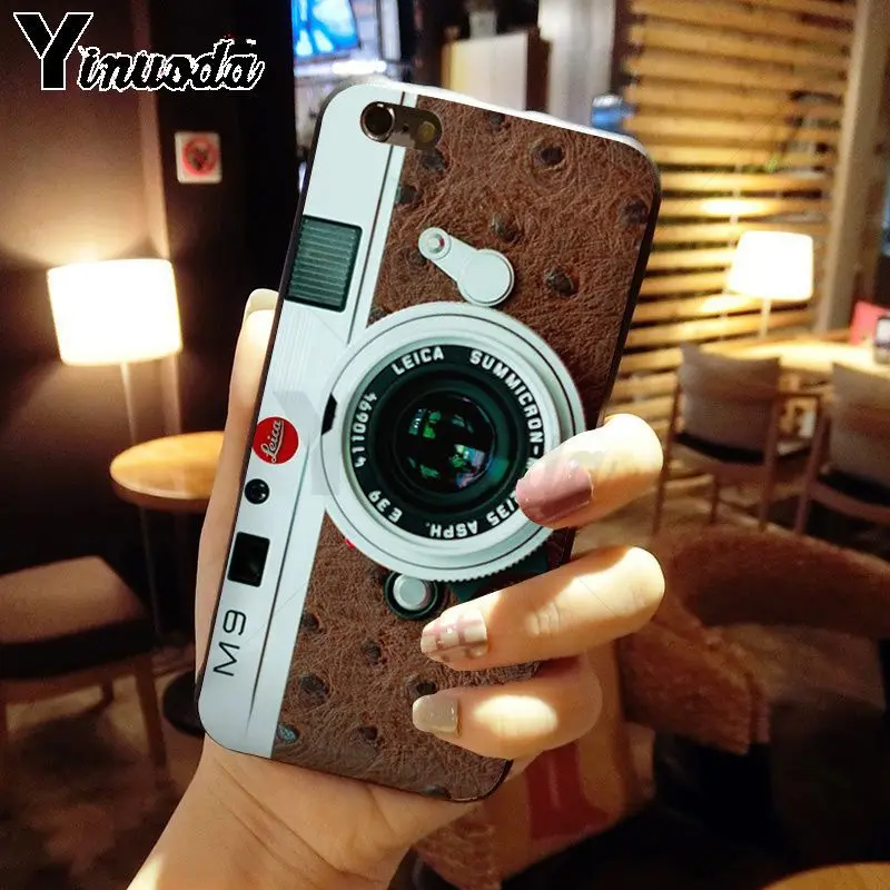classic retro Black silver vintage camera Design