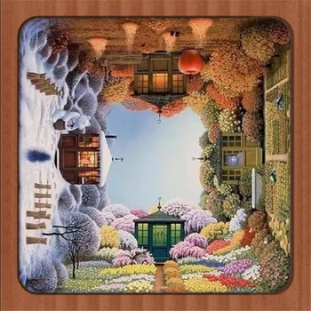 

New Arrive Diamond Painting Cross Stitch Kits Rhinestones Full Drill 5d Mosaic Diamond Embroidery At All Seasons Handcraft Decor