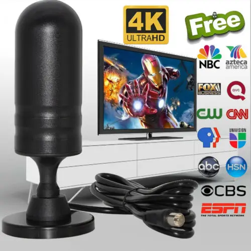 1080 P 200 миля диапазонная антенна ТВ цифровой HD Skylink 4 K Antena Внутренний HDTV присоска