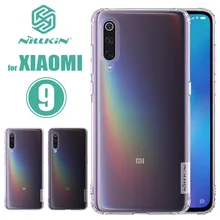 Xiaomi mi 9 чехол Nillkin из ТПУ 0,6 мм ультра тонкий чехол для телефона силиконовый чехол прозрачный чистый чехол на заднюю часть для Xiaomi mi 9 mi 9 M9 чехол