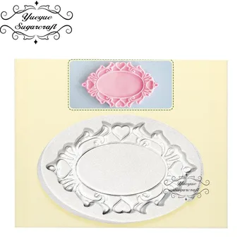

Yueyue Sugarcraft Frame Silicone mold fondant mold cake decorating tools chocolate