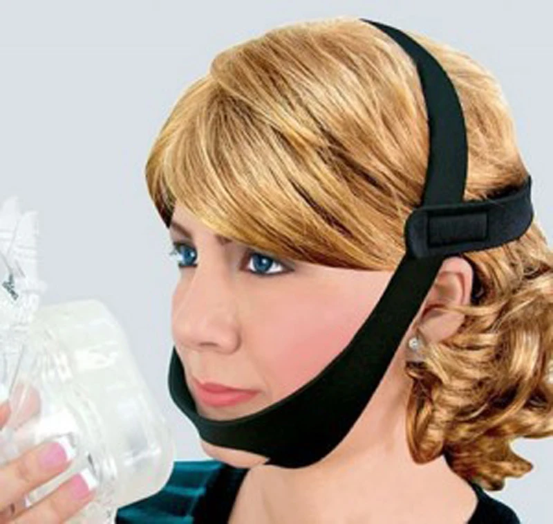 Snoring Elastic Adjustable Anti Snoring Chin Strap Made of Soft and Comfortable Fabricin