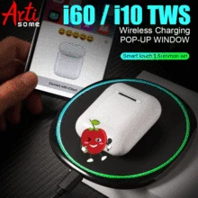 Новые i100 i60 i10 TWS оригинальные всплывающие 1:1 W1 Supercopy Bluetooth наушники-вкладыши PK i12 i20 i30 i80 i90 TWS PK airdots