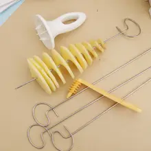 Potato Spiral Cutter Cucumber Slicer Kitchen Accessories Vegetable Spiralizer Spiral Potato Cutter Slicer Kitchen Gadgets Tools home used potato tower machine spiral carrot cucumber cutter