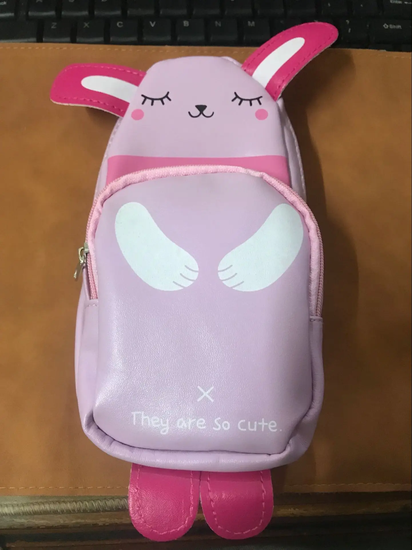 1 шт. Kawaii холст пенал кролик подарок Estuches школьный пенал Pencilcase пенал сумка школьные принадлежности канцелярские