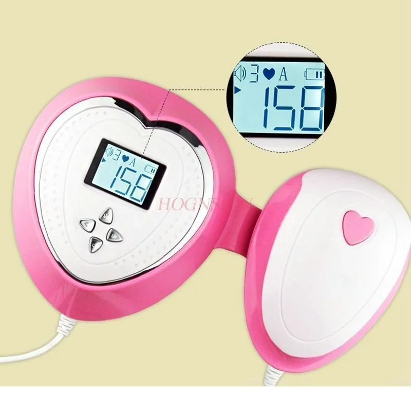 Прослушивание плода монитор сердечного ритма беременных женщин дома без радиации тест движение медицинский контроль стетоскоп умный уход