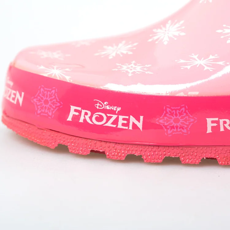 2019 Новый Disney Холодное сердце непромокаемые резиновые сапоги для девочек милое