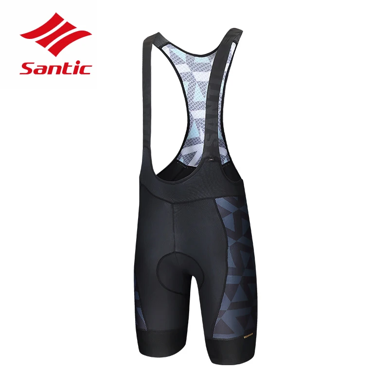 

Santic Men Cycling BiB Shorts High Quality Breathable Road Bike Shorts Downhill Racing Bicycle Shorts Bermuda Ciclismo