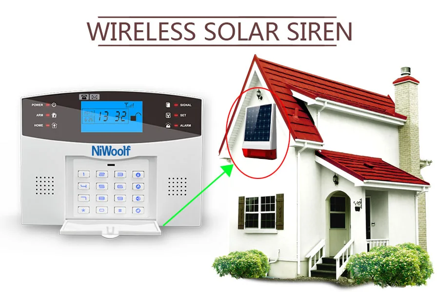 wireless siren  alarm