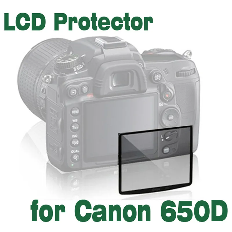 Высокое качество Профессиональный ЖК-оптический стеклянный экран протектор для Canon 650D компактная стеклянная защитная пленка аксессуары для камеры