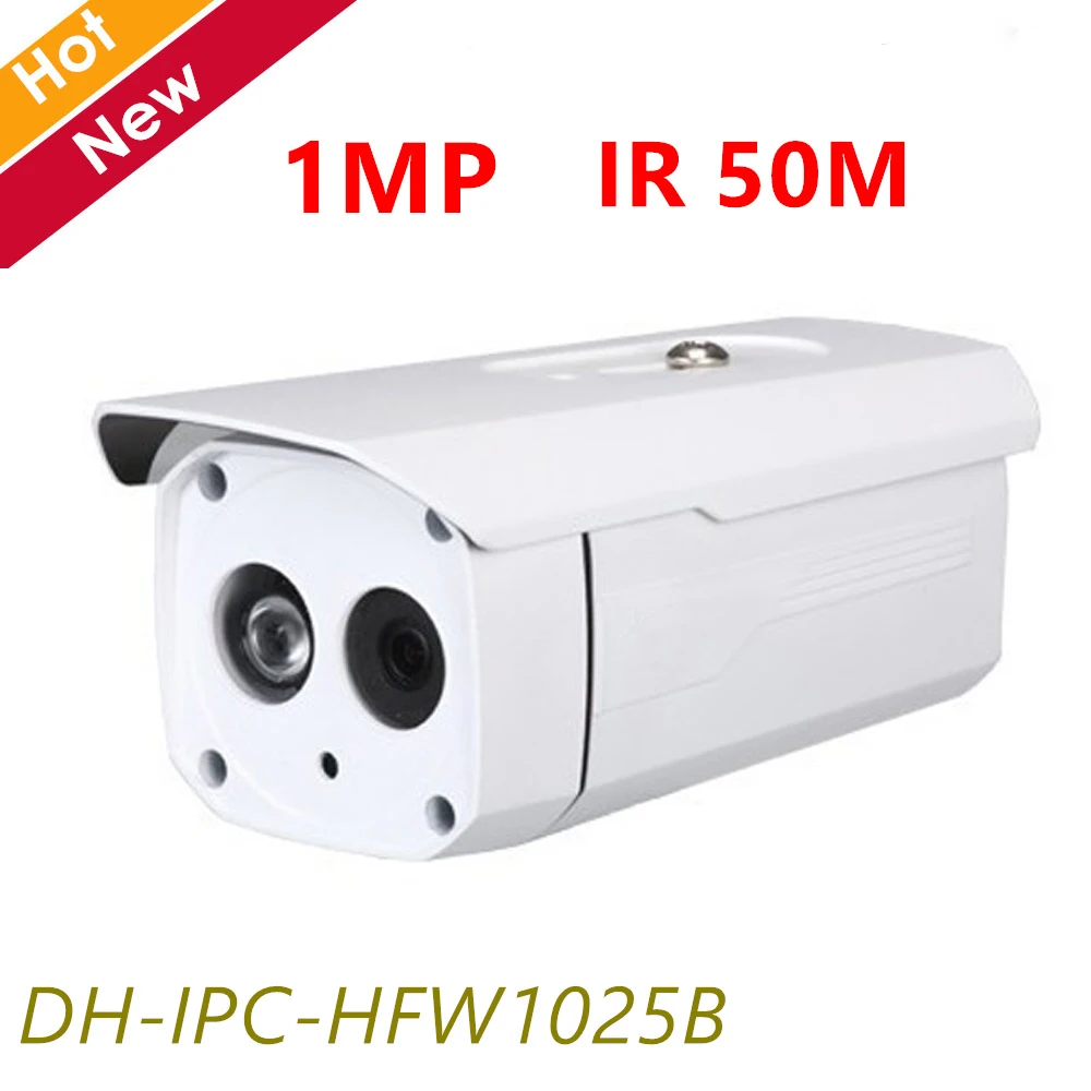 

1MP DH IP Camera IPC-HFW1025B H.264 1/4 CMOS Outdoor Waterproof Security Camera IR 50m Wholesale price