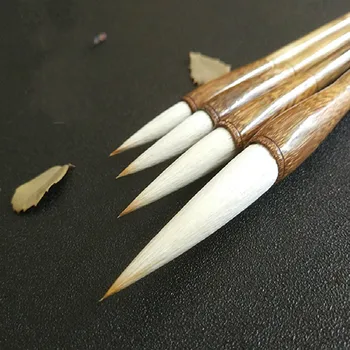 

High Grade Beginner's Special Practice Writing Brush Large Middle Small Regular Script Writing Brushes Natural Bamboo Penholder