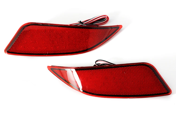 OKEEN 2x красный Светодиодный отражатель заднего бампера задний тормоз туман Предупреждение льный светильник для Toyota Camry