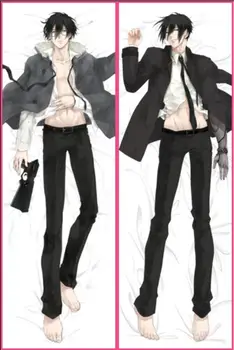 

2018-July Japanese Anime PSYCHO-PASS Makishima Shogo Kougami Dakimakura body throw pillow cover case hugging body pillowcase