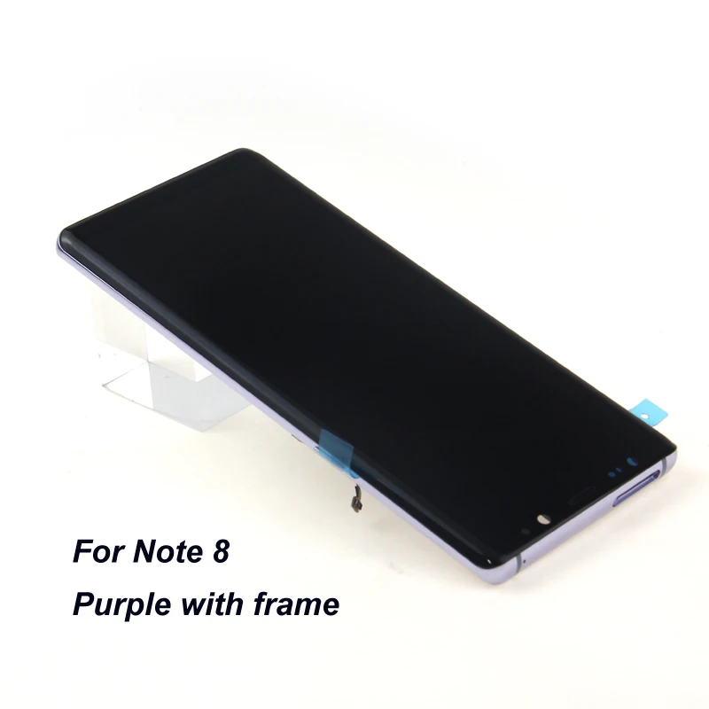 2960*1440 6.3 Amoled lcd Replacement with frame For Samsung Note 8 Lcd Display Touch Screen Digitizer Note8 N950 N950F