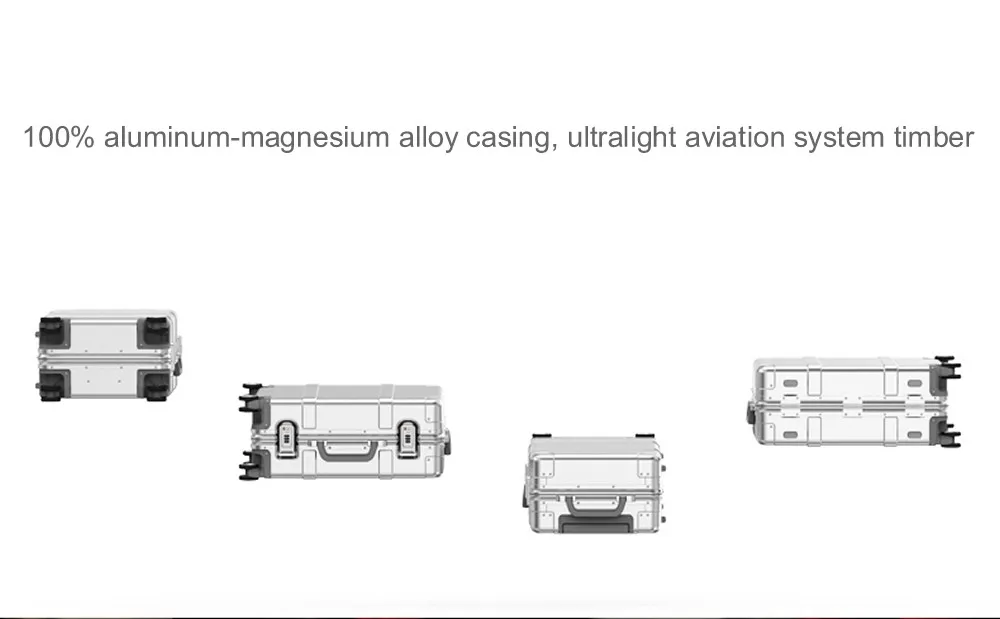 Xiaomi 90 20 дюймов, Интеллектуальный Bluetooth металлический Спиннер, колесо, чемодан для путешествий, чемодан, дорожная сумка, пульт дистанционного управления для смартфона