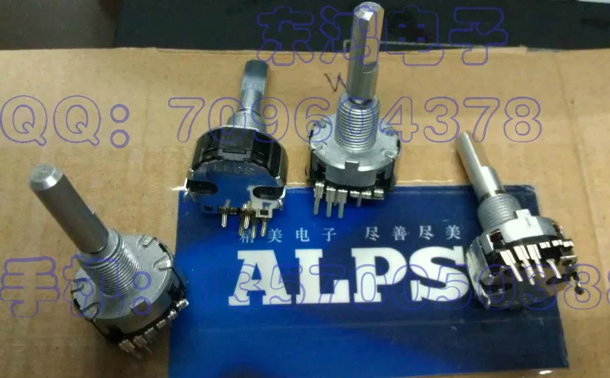 2 шт./лот ALPS alpine EC20A1824401 металлический вал кодер с переключателем 18 локационный