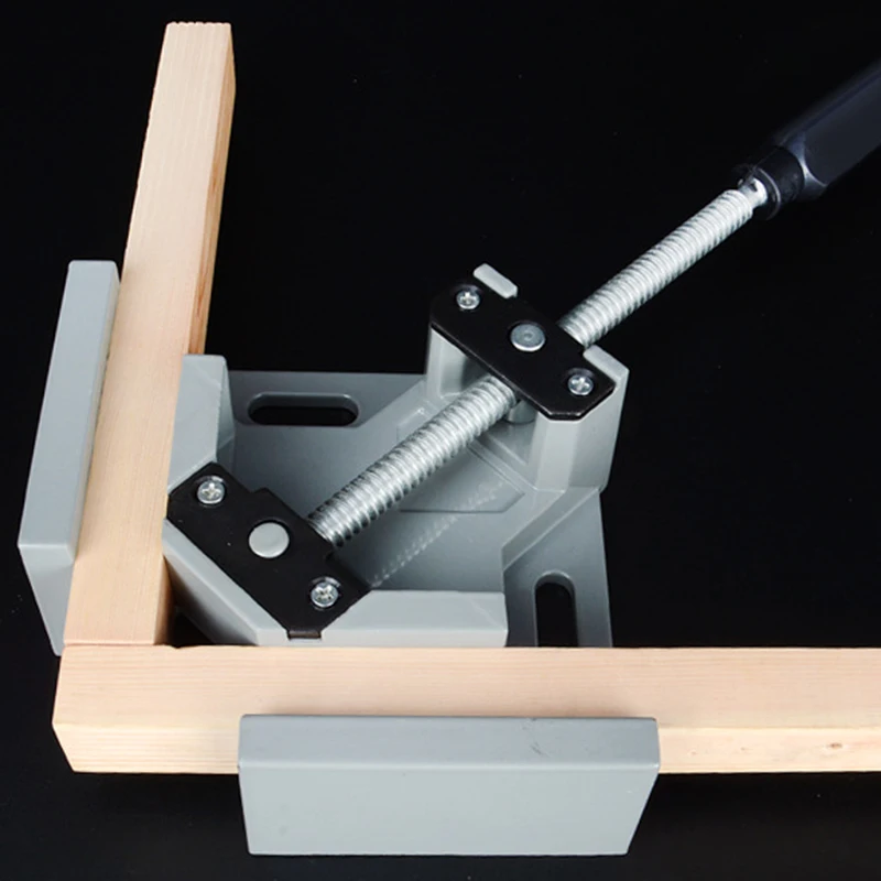 

1x 90 Degree Right Angle Clip Clamping Corner Holder Woodworking DIY Hand Tools Replacement Hardware For Picture Frame