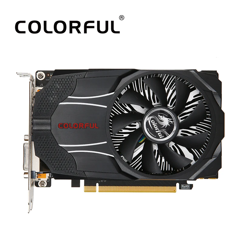 Цветная видеокарта NVIDIA GeForce GTX1060 мини OC 6G Графика карты 1531/1746 МГц 8 Гбит/с GDDR5 192bit PCI E