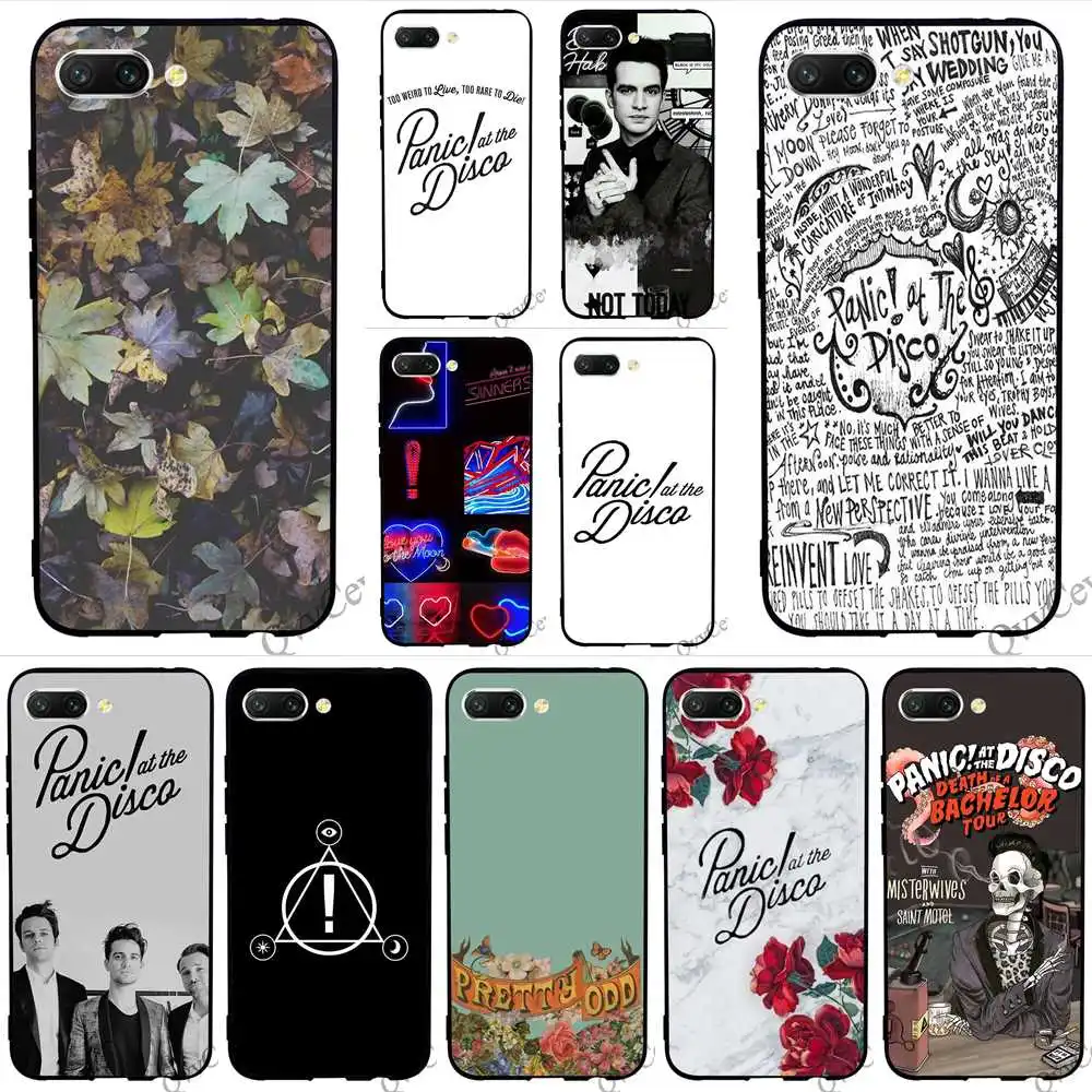

Fashion Panic At The Disco Phone Cover for Huawei Honor 10 Case 8 9 Lite 6A 7A Pro 7X 7C Y6 Prime Nova 3i 3 Cases Back