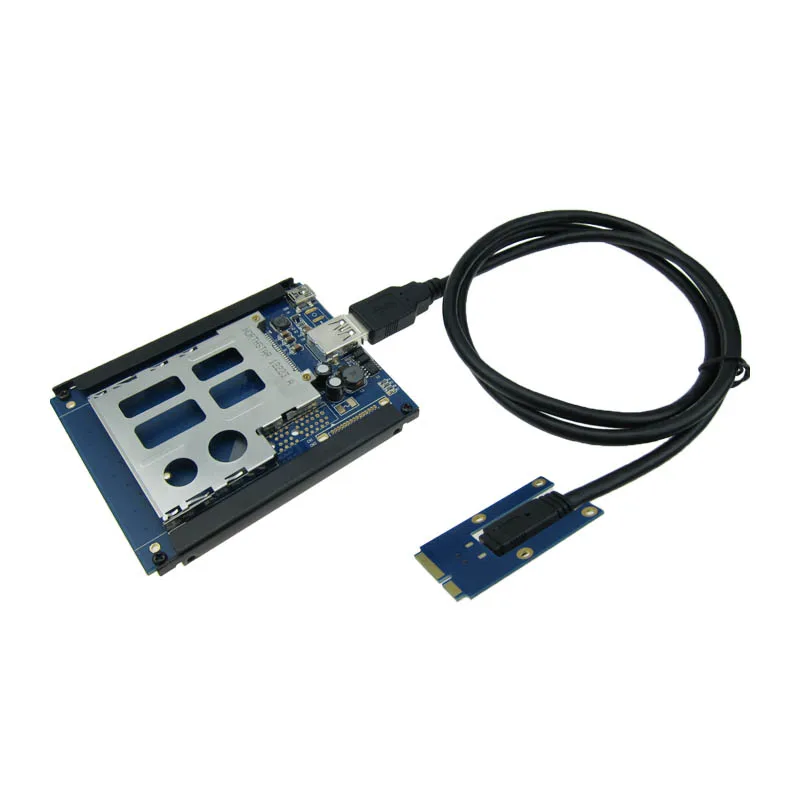 Мини pci e порт PCI Express Card адаптер слот 54 мм разъем порта для настольного компьютера