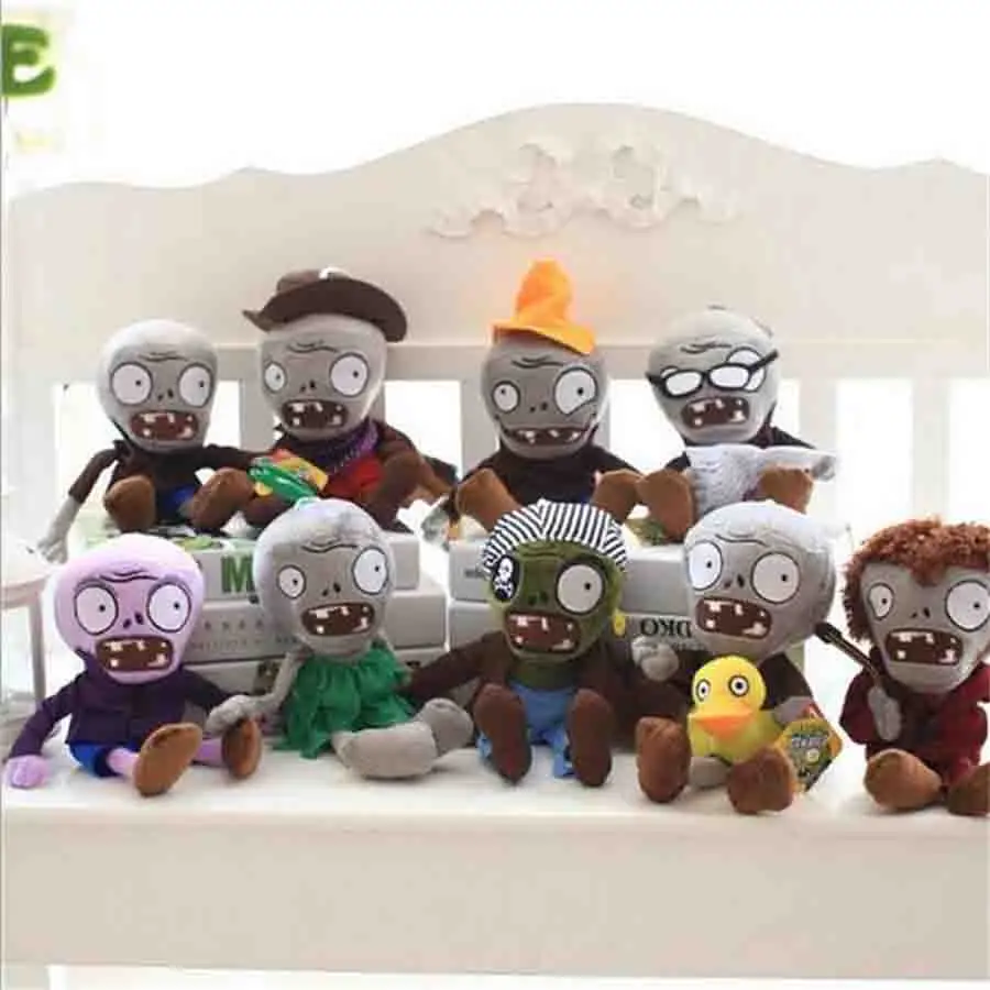 

30CM 12'' Plants vs Zombies Soft Plush Toy Doll Game Figure Statue Baby Toy for Children Gifts Party toys