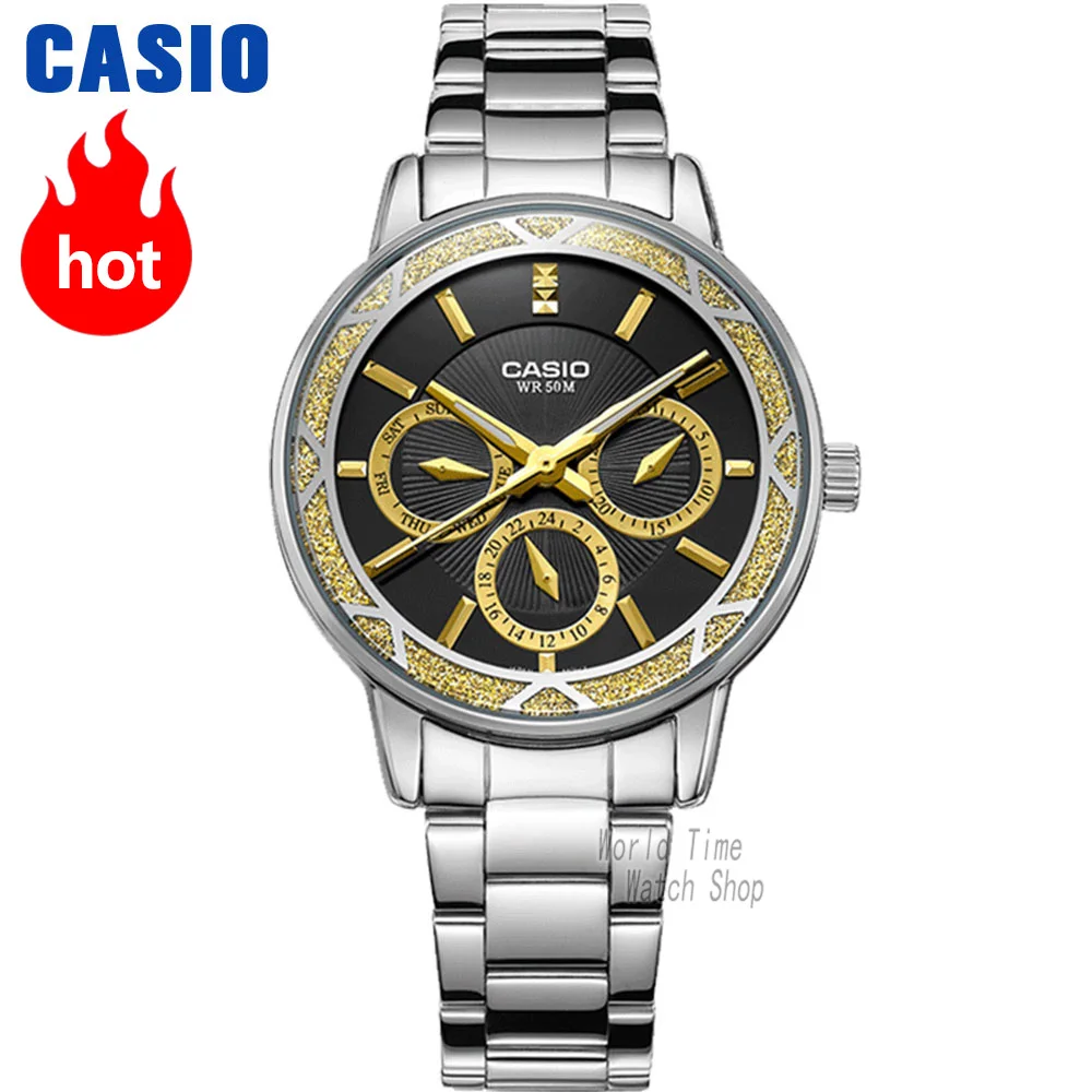 Casio watch Fashion simple pointer waterproof quartz ladies watch LTP-2087D-1A Casio watch Fashion simple pointer waterproof quartz ladies watch LTP-2087D-1A