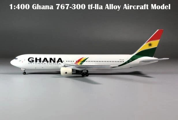 

Out of print Boutique rare 1:400 Ghana 767-300 tf-lla Alloy Aircraft Model Collection model